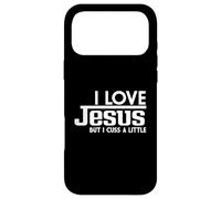 J'aime Jésus mais j'insulte Un Peu la Foi chrétienne Coque pour iPhone 17 Pro Max