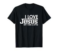 J'aime Jésus mais j'insulte Un Peu la Foi chrétienne T-Shirt