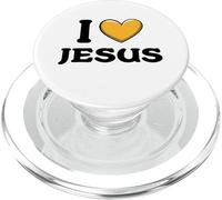 J'aime Jésus PopSockets PopGrip pour MagSafe