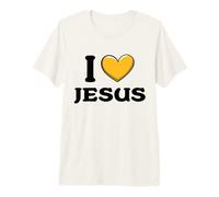 J'aime Jésus T-Shirt Haut de Gamme