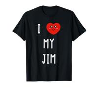 J'aime Jim Nom Drôle T-Shirt