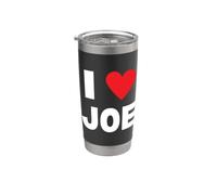 J'aime Joe Gobelet isotherme en acier inoxydable double paroi