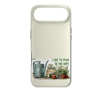 J'aime Jouer dans la Terre - Art de Jardin rétro I Love Gardening Coque pour iPhone Air