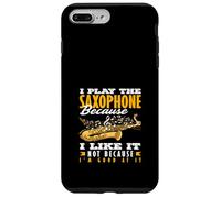 J'aime Jouer du Saxophone Funny Saxophonist Suprise Coque pour iPhone 7 Plus/8 Plus