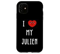 J'aime Julien Nom Drôle Coque pour iPhone 11