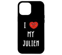 J'aime Julien Nom Drôle Coque pour iPhone 12 Pro Max