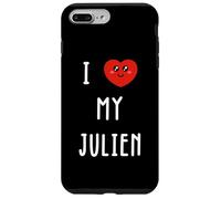 J'aime Julien Nom Drôle Coque pour iPhone 7 Plus/8 Plus