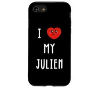 J'aime Julien Nom Drôle Coque pour iPhone SE (2020) / 7/8