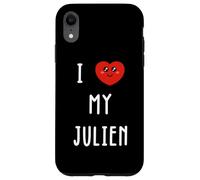 J'aime Julien Nom Drôle Coque pour iPhone XR