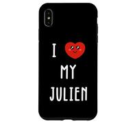 J'aime Julien Nom Drôle Coque pour iPhone XS Max