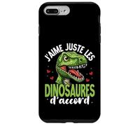 J'aime Juste Les Dinosaures, d'accord- Dinosaure Coque pour iPhone 7 Plus/8 Plus