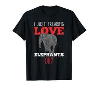 J'aime juste les éléphants Ok Elephant T-Shirt