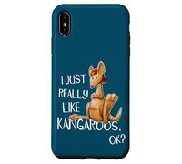 J'aime Juste Les kangourous, d'accord ? Hip hop Marsupial Coque pour iPhone XS Max