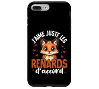 J'aime Juste Les Renards, d'accord- Renard Coque pour iPhone 7 Plus/8 Plus