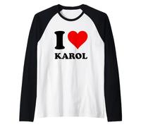 J'aime Karol Manche Raglan