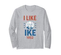 J'aime la Campagne présidentielle rétro d'Eisenhower de 1952 d'Ike Manche Longue