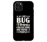 J'aime la Collecte d'insectes et Peut-être 3 Personnes entomologie Coque pour iPhone 11 Pro