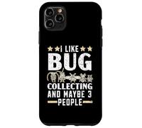 J'aime la Collecte d'insectes et Peut-être 3 Personnes entomologie Coque pour iPhone 11 Pro Max