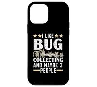 J'aime la Collecte d'insectes et Peut-être 3 Personnes entomologie Coque pour iPhone 12 Mini