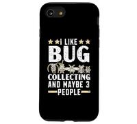 J'aime la Collecte d'insectes et Peut-être 3 Personnes entomologie Coque pour iPhone SE (2020) / 7/8