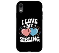 J'aime la connexion sincère entre mes frères et sœurs Coque pour iPhone XR