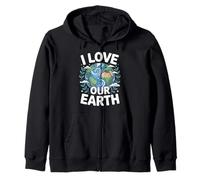 J'aime la Conservation de la Nature de Notre planète Sweat à Capuche