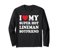 J'aime la Copine drôle de Mon Petit ami de Ligne Super Sexy Manche Longue