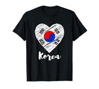J'aime la Corée | Drapeau coréen T-Shirt