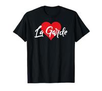 J'aime La Garde France Femmes Coeur T-Shirt