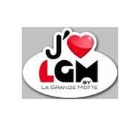 J'aime La Grande-Motte (15x11cm) - Sticker/Autocollant
