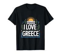 J'aime la Grèce Passionné du Patrimoine Grec T-Shirt