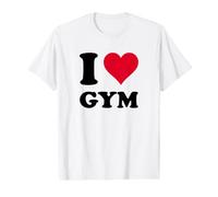 J'aime la Gym T-Shirt Graphique avec Valeur