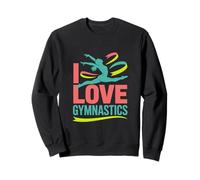 J'aime la Gymnastique, Expression passionnée Sweatshirt