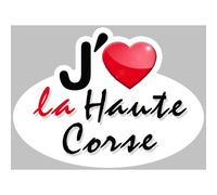 J'aime La Haute Corse (15x11cm) - Sticker/Autocollant