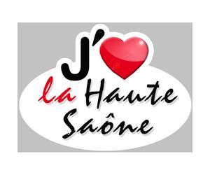 j'aime la Haute-Saône (5x3.7cm) - Sticker