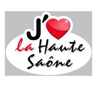 J'aime La Haute-Saône (5x3.7cm) - Sticker/Autocollant
