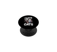 J'aime la K-Pop et Les Chats, Anime K-Pop Kawaii PopSockets PopGrip Adhésif