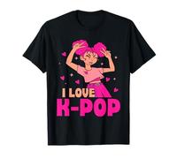 J'aime La K-Pop Musique Corée Coréen Amoureux T-Shirt