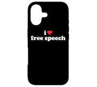 J'aime la liberté d'expression Liberté d'expression Coque pour iPhone 17