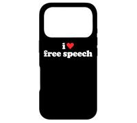 J'aime la liberté d'expression Liberté d'expression Coque pour iPhone 17 Pro