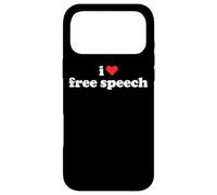 J'aime la liberté d'expression Liberté d'expression Coque pour iPhone 17 Pro Max