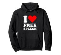 J'aime la liberté d'expression, Red Heart, Premier amendement Sweat à Capuche