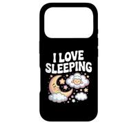 J'aime la Lune endormie, Les Moutons, Les Nuages, Les étoiles Coque pour iPhone 17 Pro