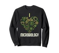J'aime la microbiologie Laboratoire des Sciences de virologie et de biologie Sweatshirt