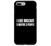 J'aime la Musique Classique drôle de Mozart et Peut-être 3 Personnes Coque pour iPhone 7 Plus/8 Plus
