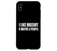 J'aime la Musique Classique drôle de Mozart et Peut-être 3 Personnes Coque pour iPhone XS Max