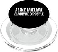 J'aime la Musique Classique drôle de Mozart et Peut-être 3 Personnes PopSockets PopGrip pour MagSafe