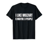 J'aime la Musique Classique drôle de Mozart et Peut-être 3 Personnes T-Shirt