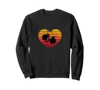 J'aime la Musique espagnole Espagne Danse de châtaignes Flamenco Sweatshirt