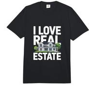 J'aime la Passion des passionnés d'immobilier Comfort Colors Adult Heavyweight T-Shirt